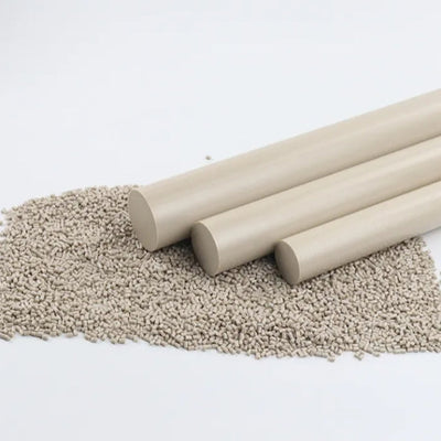 PEEK resin particles for high temperature semiconductor manufacturing