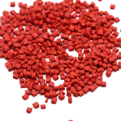 PBT Plastic PBT+15% red injection reinforced flame retardant grade plastic raw material particles