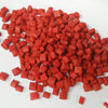 PBT Plastic PBT+15% red injection reinforced flame retardant grade plastic raw material particles