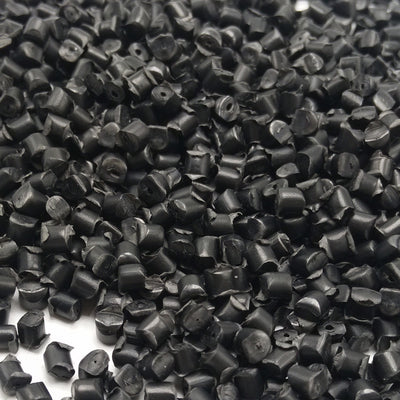 PBT raw material fireproof PBT plus fiber 30 black plastic particles halogen-free flame retardant enhanced grade plastic