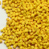 Yellow PBT plastic particles fire retardant PBT30% reinforced plastic raw material