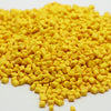 Yellow PBT plastic particles fire retardant PBT30% reinforced plastic raw material